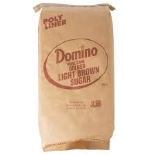 Domino 25 Lb Light Brown Sugar