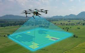 drone use in a geophysical environment