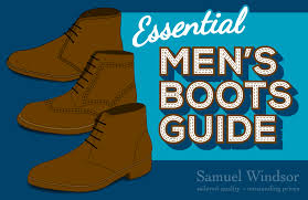 Essential Mens Boots Guide Infographic Boots Mens
