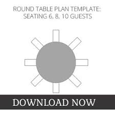 Wedding Seating Plan Template Planner Free Download