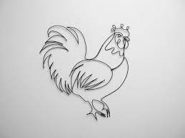 Wall Decoration Rooster Decorative Hen
