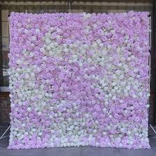 Roll Backdrop Silk Flower Wall Art