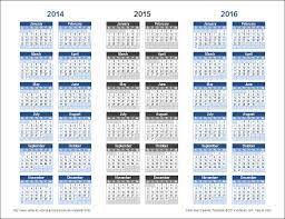 year calendar templates