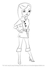 Learn How to Draw Vanessa Doofenshmirtz from Phineas and Ferb (Phineas and  Ferb) Step by Step : Drawing Tutorials