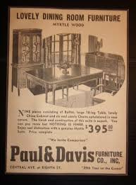 1943 paul davis furniture co