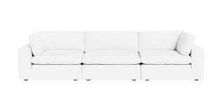 Bloom 3 Piece Modular Sofa White