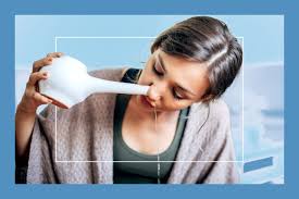 a neti pot safely to relieve congestion