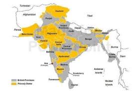 MAP SKILL On an outline political map of india mark the following kingdoms  / territories during the - Brainly.in