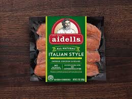 Enjoy them grilled whole, served on a sandwich bun, or sliced and diced in your favorite recipes. Chicken Apple Dinner Sausage Aidells