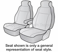 2009 Gmc Savana 1500 Seat Cover Front