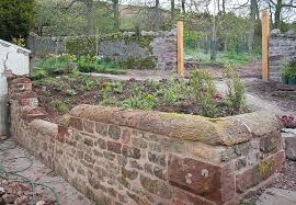 Lime Mortared Garden Walls Bria