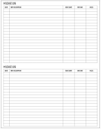 Mileage Spreadsheet For Unique Log Template Picture Tracker