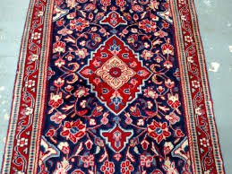 blue sarouk persian rug 2 1 x 4