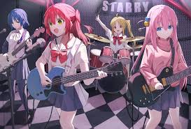 Anime Anime Girls BOCCHi THE ROCK Musical Instrument Guitar Drums  Microphone Wallpaper - Resolution:3541x2398 - ID:1354968 - wallha.com