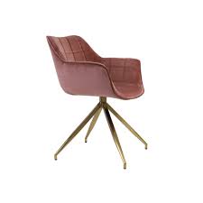 Tov furniture the nolan collection modern velvet upholstered rocking papasan chair with gold base, small, blush. Light Living 6755389 Dining Chair 62x52x81cm Jaimy Velvet Old Pink Gold Ideas4lighting