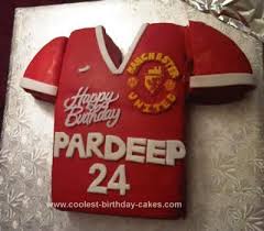 Free delivery and returns on ebay plus items for plus members. Coolest Manchester United Jersey Cake