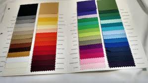 Taffeta Or Gabardine Color Chart To Match The Color You Really Need International Shipping