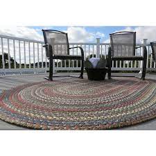 bouquet peridot 8 ft x 11 ft oval indoor outdoor braided area rug