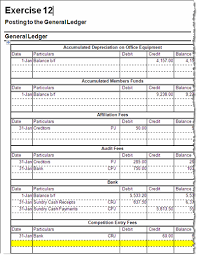 3 Excel Ledger Templates Excel Xlts