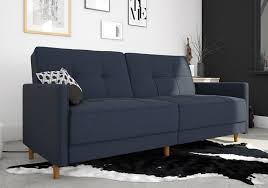 Dorel Andora Sofa Bed Navy Blue Linen