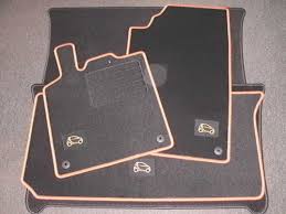 velours floor mats set 3 pieces smart