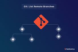list remote branches in a git repository