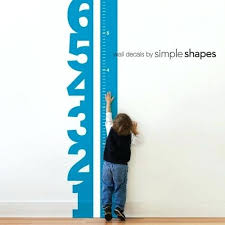 Childs Growth Chart For Wall Child Baby Height Measurement