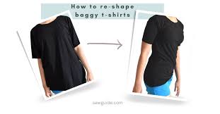 make a t shirt fit how to re shape