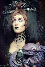 dark fantasy makeup art