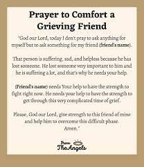 5 prayers to comfort a grieving friend