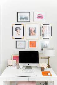 Just type it into the search box, we will give you the most relevant and fastest results possible. Black And Gold Picture Frames Over Desk Contemporary Den Library Office