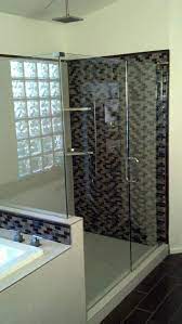 Install Shower Door On Glass Tile