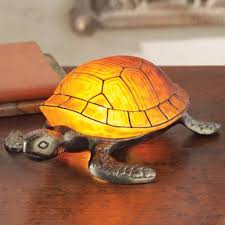 Art Nouveau Inspired Turtle Lamp