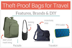 theft proof bags for travel do i need