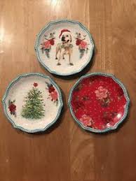 Crecipe.com deliver fine selection of quality pioneer woman christmas appetizers recipes equipped with ratings, reviews and mixing tips. The Pioneer Woman Christmas Cow Dog Boot Truck 6 5 Appetizer Plates Set Of 4 Plates Com Home Garden