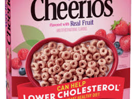 very berry cheerios with real fruit