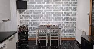 Mum Crafts Brick Effect Kitchen Feature