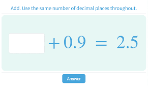 Decimals Practice With Math