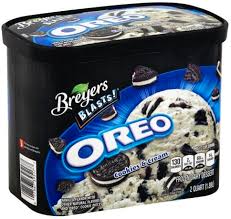 breyers oreo cookies cream frozen