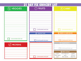 Free 21 Day Fix Resources Your Fitness Path