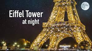 It is named after the engineer gustave eiffel, whose company designed and built the tower. Eiffel Tower At Night Paris France Eiffel Tower Sparkling Twinkling At Night In Paris Youtube