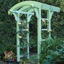 Garden Arbor And Gate Woodworking Plan