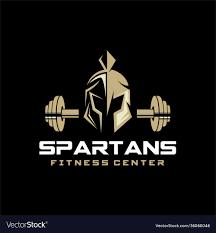 spartan fitness and gym logo royalty