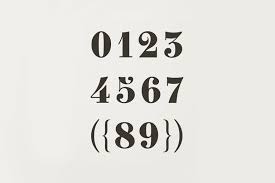 30 Best Number Fonts For Displaying Numbers Design Shack