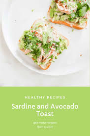 sardine and avocado toast nomss