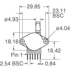 1 psi = 6,894.76 pascals. Pressure Sensor 14 5 Psi 100 Kpa Vented Gauge Male 0 19 4 93mm Tube 0 2 V 4 7 V 6 Sip Module Archives Bd Electronics Ltd