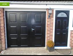 Camber roller garage doors open vertically into a compact roll above the opening, taking up minimal space in the garage. Camber Garage Doors Garage Doors 01420 474700 Hampshire Thomson Local