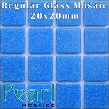 regular glass mosaic tiles thickness