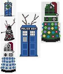 Amazon Com Christmas Tardis Doctor Who Inspired Fan Art
