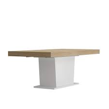 Width Rectangle Pedestal Dining Table